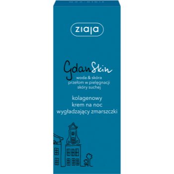Ziaja Gdan Skin crema de noapte cu colagen image1